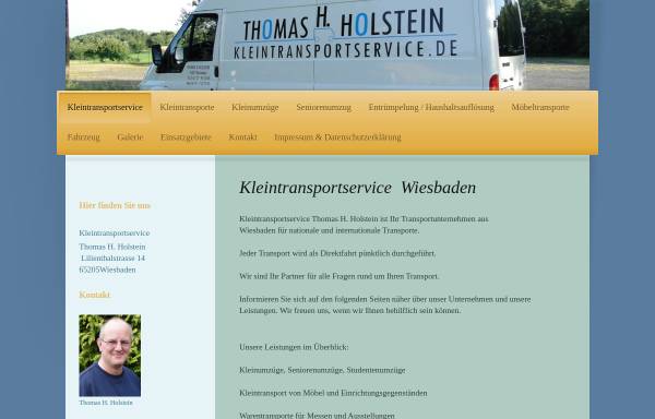 Kleintransportservice Thomas Holstein
