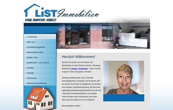 Vorschau von www.list-immobilien.net, Renate List Immobilien