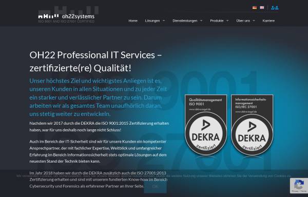 Vorschau von systems.oh22.net, oh22systems GmbH