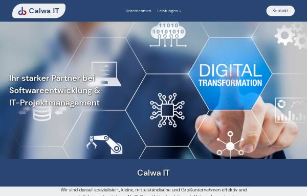 Vorschau von www.calwa.com, Calwa IT-Services GmbH