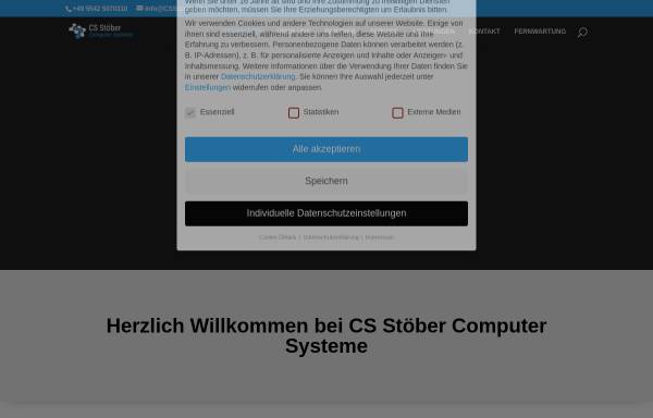 Vorschau von www.csstoeber.de, CS Stöber Computer Systeme