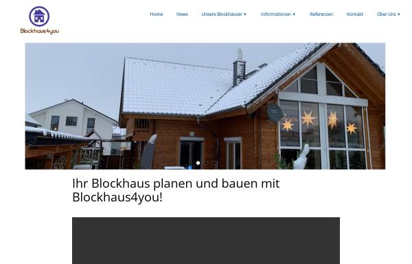 Vorschau von www.blockhaus4you.de, Blockhaus4you OÜ