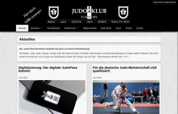 Vorschau von judo-klub.de, Judo-Klub Elmshorn e.V.