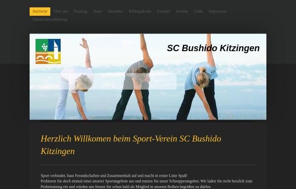 Vorschau von www.judo-kitzingen.de, Bushido Kitzingen