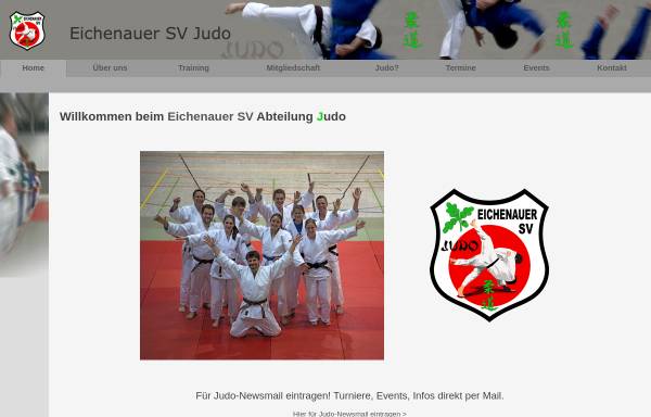 Vorschau von www.judo-eichenau.de, Eichenauer SV Judo