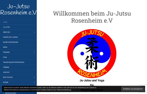 Vorschau von www.jjr.de, Ju-Jutsu Rosenheim e.V.
