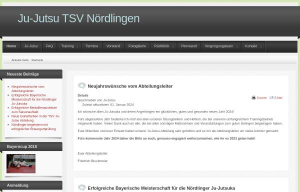 Vorschau von www.ju-jutsu-noerdlingen.de, TSV Nördlingen; Ju-Jutsu-Abteilung