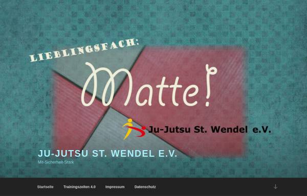 Vorschau von www.jjwnd.de, Ju-Jutsu Verein St. Wendel