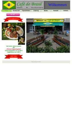 Vorschau der mobilen Webseite www.cafe-do-brasil.de, Restaurant Cafe do Brasil