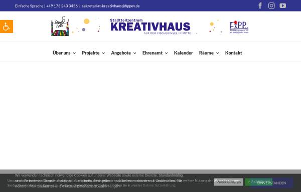 Vorschau von www.kreativhaus-tpz.de, Kreativhaus e. V.