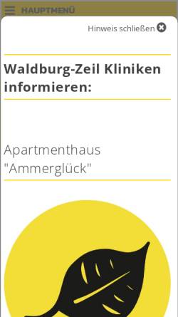 Vorschau der mobilen Webseite www.rheumazentrum-oberammergau.de, Rheumazentrum Oberammergau
