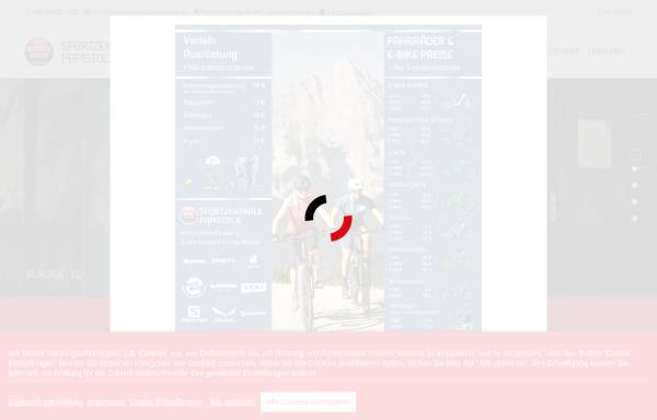Vorschau von sportzentrale-papistock.de, Sport Zentrale Papistock