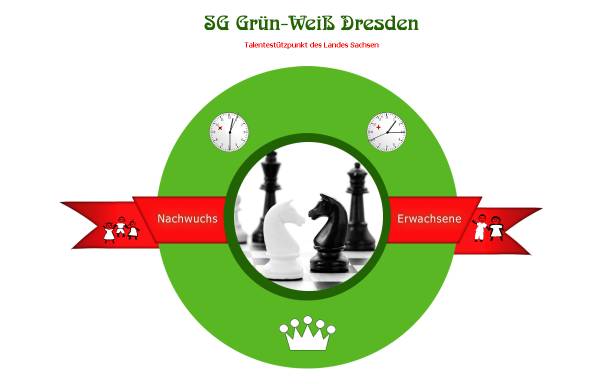 Vorschau von www.gruen-weiss-dresden.de, SG Grün-Weiß Dresden, Sektion Schach