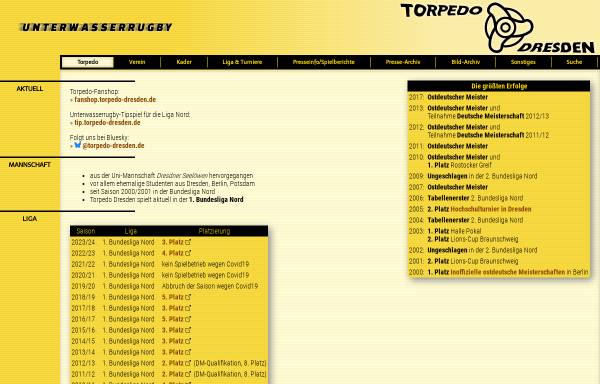Vorschau von www.torpedo-dresden.de, Torpedo Dresden