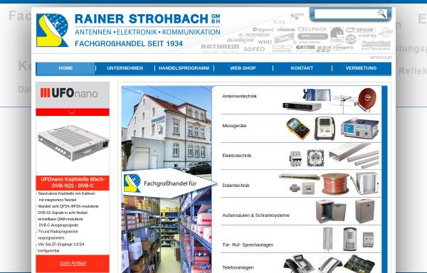 Vorschau von www.elektro-strohbach.de, Rainer Strohbach GmbH