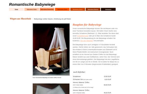 Vorschau von www.babywiegen.net, Sadé Design