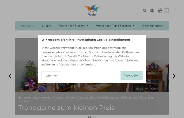 Vorschau von www.theofeel.de, Theofeel - Kindermode Versand und Onlineshop