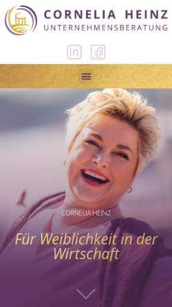 Vorschau der mobilen Webseite staerkenfinden.de, Stärken finden - Beratung & Coaching Cornelia Heinz