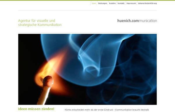 huenich.com - Visuelle Kommunikation