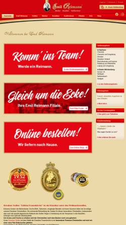 Vorschau der mobilen Webseite www.emil-reimann.de, Emil Reimann GmbH