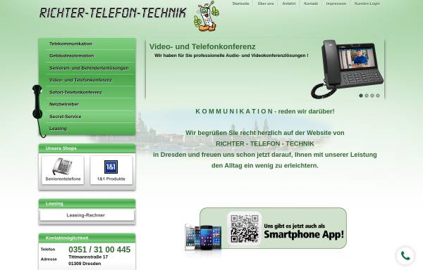 Vorschau von www.r-t-t.de, Richter Telefon Service