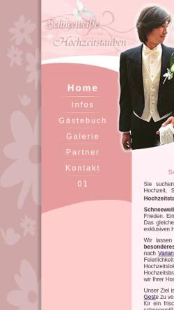 Vorschau der mobilen Webseite www.hochzeitstauben-dresden.de, Hochzeitstaubenservice Hentschel
