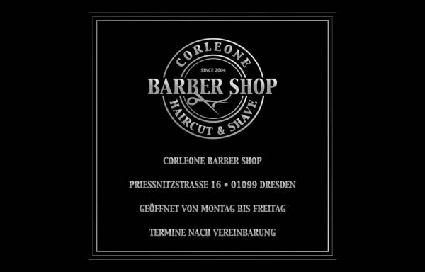 Vorschau von www.corleone-barber-shop.de, Corleone Barber Shop
