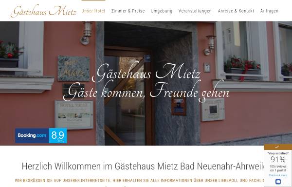 Gästehaus Mietz - Hotel Garni