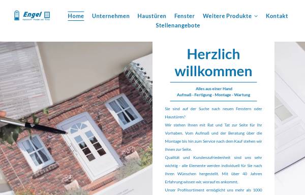 Vorschau von www.engel-fensterbau.de, Engel Fensterbau