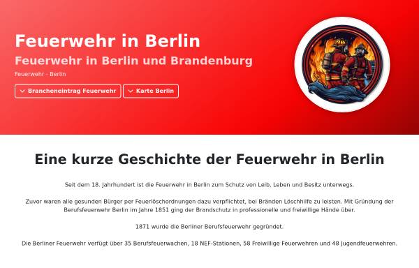 Vorschau von www.ffw-ihlow.de, Freiwillige Feuerwehr Ihlow