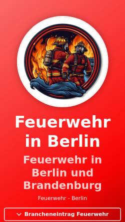 Vorschau der mobilen Webseite www.ffw-ihlow.de, Freiwillige Feuerwehr Ihlow