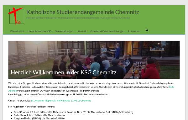 Katholische Studentengemeinde [KSG] Chemnitz