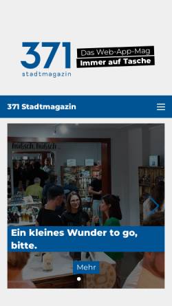 Vorschau der mobilen Webseite www.dreisiebeneins.de, 371 - Kleinanzeigen