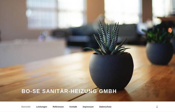 Vorschau von www.bo-se.de, Bo-Se Sanitaer-Heizung GmbH