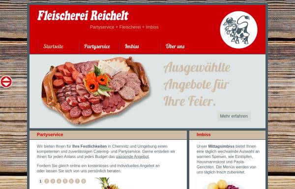 Vorschau von www.fleischerei-reichelt.de, Fleischerei Reichelt
