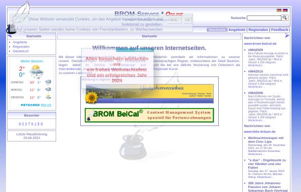 Vorschau von www.brom-service.de, Brom Schreibservice