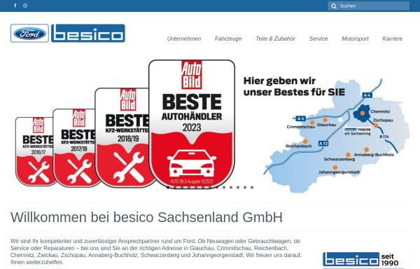 Vorschau von www.besico.de, besico Sachsenland GmbH