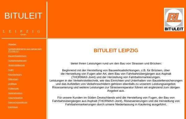 Vorschau von www.bituleit-leipzig.de, Bituleit GmbH