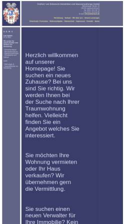 Vorschau der mobilen Webseite www.dobeneck.de, Ing. Wolf-Dieter v. Dobeneck