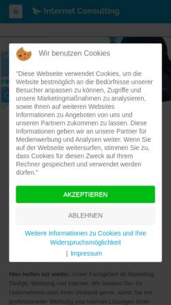 Vorschau der mobilen Webseite www.internet-service-pirna.de, Internet-Service-Torsten-Bittrich
