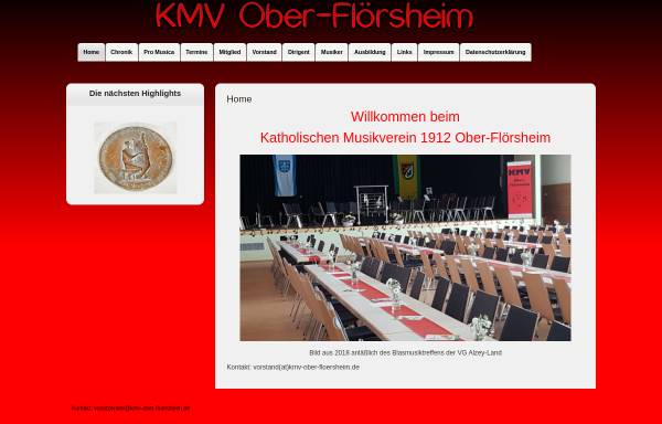 Vorschau von www.kmv-ober-floersheim.de, Katholischer Musikverein 1912 Ober-Flörsheim