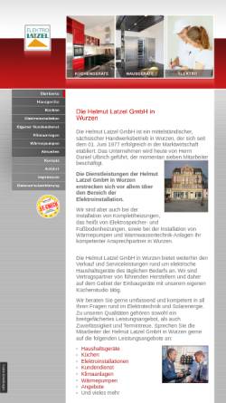 Vorschau der mobilen Webseite www.elektro-latzel.de, Helmut Latzel GmbH