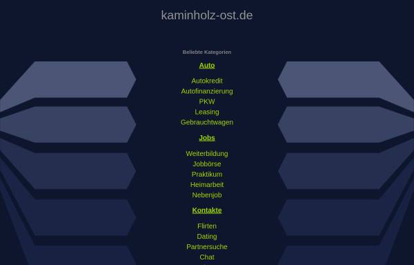 Vorschau von www.kaminholz-ost.de, Kaminholz-Ost