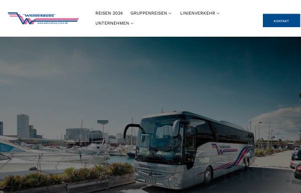 Vorschau von wahrenburg-reisen.de, Wahrenburg GmbH & Co. KG, Busreisen