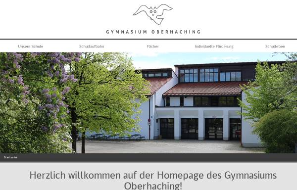 Vorschau von www.gymnasium-oberhaching.de, Gymnasium Oberhaching