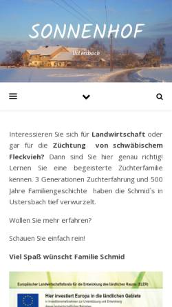 Sonnenhof - Bernhard Schmid