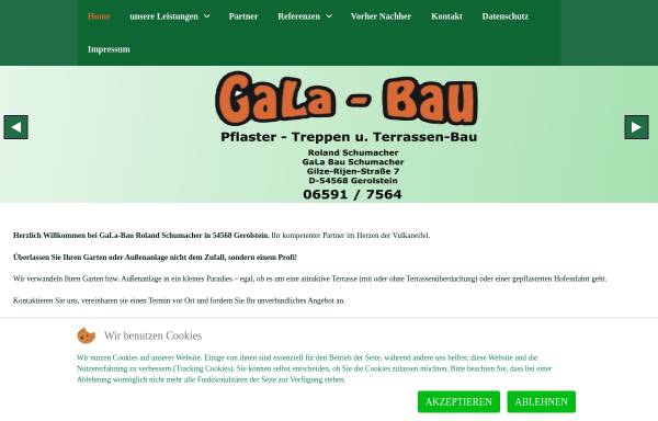 Vorschau von www.galabau-gerolstein.de, GaLa-Bau Roland Schumacher
