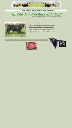 Vorschau der mobilen Webseite www.westerwaeldergallowayzucht.de, Westerwälder Gallowayzucht Gerhard Schönberger