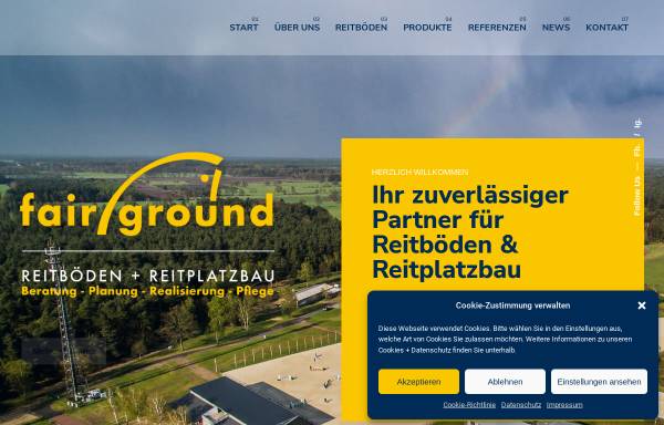 Vorschau von fair-ground.de, Fair Ground GmbH