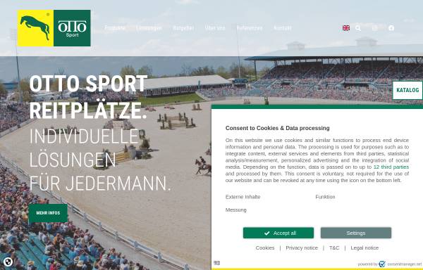 Vorschau von www.ottosport.com, OTTO Sport International GmbH